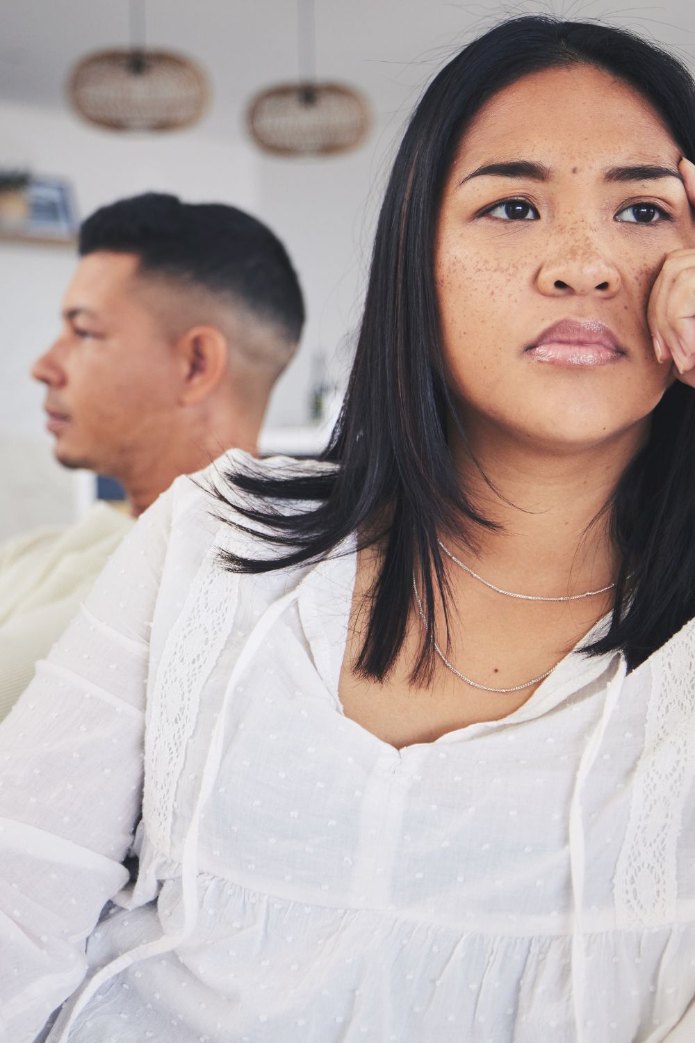 Signs a woman is done with you